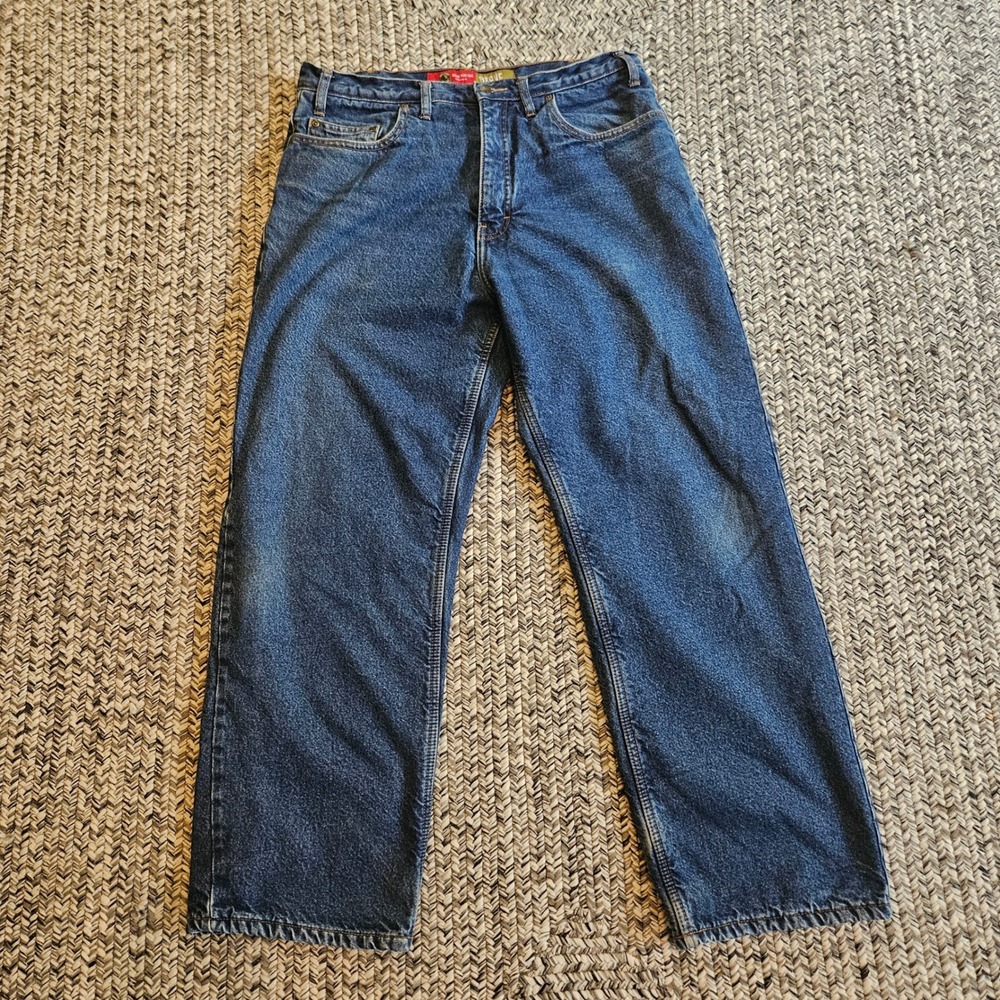 Berne Original Work‎ Jeans Insulated Mens 34x29 Denim Straight Leg Classic Fit